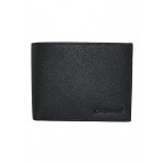 Οριζόντιο Δερμάτινο πορτοφόλι με προστασία για RFID Diplomat M562 μαύρο