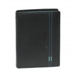 Οριζόντιο πορτοφόλι με άνοιγμα επάνω και προστασία για RFID Diplomat MN429 Black