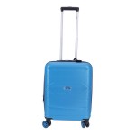 Βαλίτσα Σκληρή καμπίνας με επέκταση RAIN RB 8009 BLUE