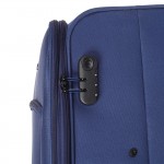 Βαλίτσα καμπίνας με 4 ρόδες Diplomat 614-55 μπλε