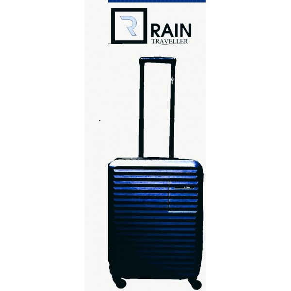 Βαλίτσα Καμπίνας Rain-Green RB8071C με ύψος 55cm και προέκταση σε Μπλε χρώμα