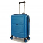 Βαλίτσα Σκληρή καμπίνας με επέκταση RAIN RB 8009 BLUE
