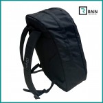 Τσάντα Πλάτης, σακίδιο, Αδιάβροχο Ύφασμα, Μαύρο Rain RBP6000