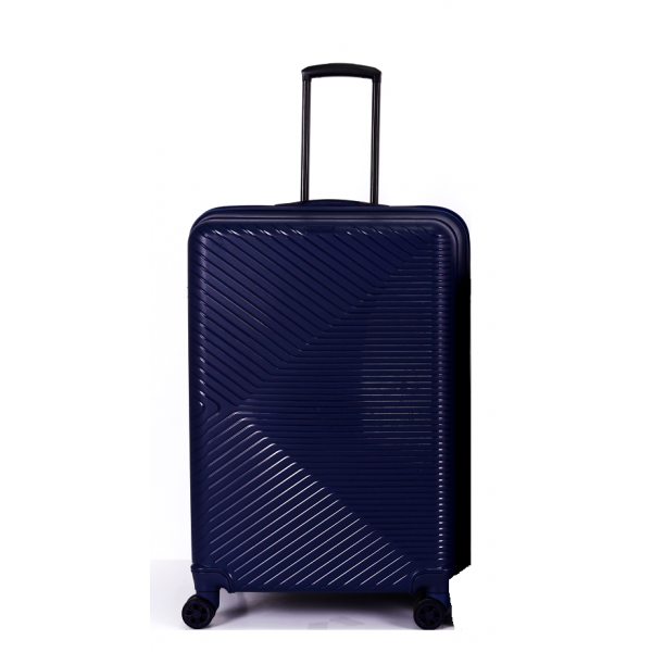 Μεγάλη βαλίτσα από προπυλάινιο ALBATROS PP550 75εκ μπλε 