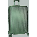 Σκληρή βαλίτσα με ποτηροθήκη, μεγάλη ,διπλές ρόδες, TSA κλειδαριά FORECAST A722 Πράσινη 75εκ