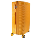 Forecast LSDQ-04 Μεγάλη Βαλίτσα με ύψος 75cm και επέκταση σε κίτρινο χρώμα