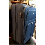 GIGA Πολύ μεγάλη μπλε βαλίτσα για 23-34 kg μεταφοράς με επέκταση
