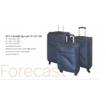  Σετ βαλίτσες 3 τεμαχίων με  4 Ρόδες και επέκταση Forecast 8317 Μπλε