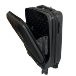 Βαλίτσα καμπίνας με εξωτερική θέση για laptop και επέκταση RB8056 RAIN black