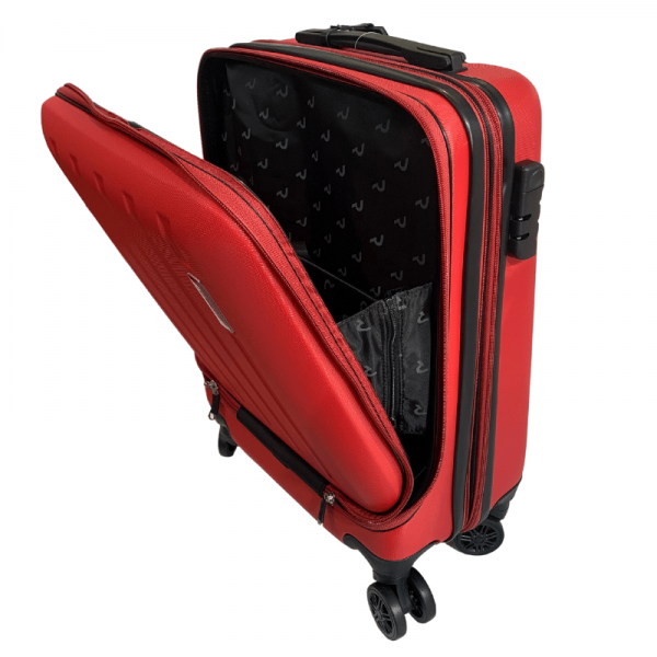 Βαλίτσα καμπίνας με εξωτερική θέση για laptop και επέκταση RB8056 RAIN Κόκκινο