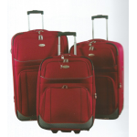 Βαλίτσες Σετ 3 Τεμαχίων Υφασμα Forecast LG2915-set3. Κόκκινο