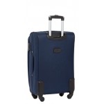 Μεσαία βαλίτσα 4 ρόδες με επέκταση ORMI 65cm μπλε