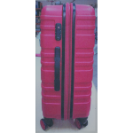 Rain RB80104 Μεγάλη Βαλίτσα με ύψος 77cm και επέκταση σε Ροζ χρώμα