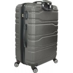GIGA Πολύ μεγάλη  βαλίτσα για 23-34 kg μεταφοράς με επέκταση Forecast HFA-083 γκρι